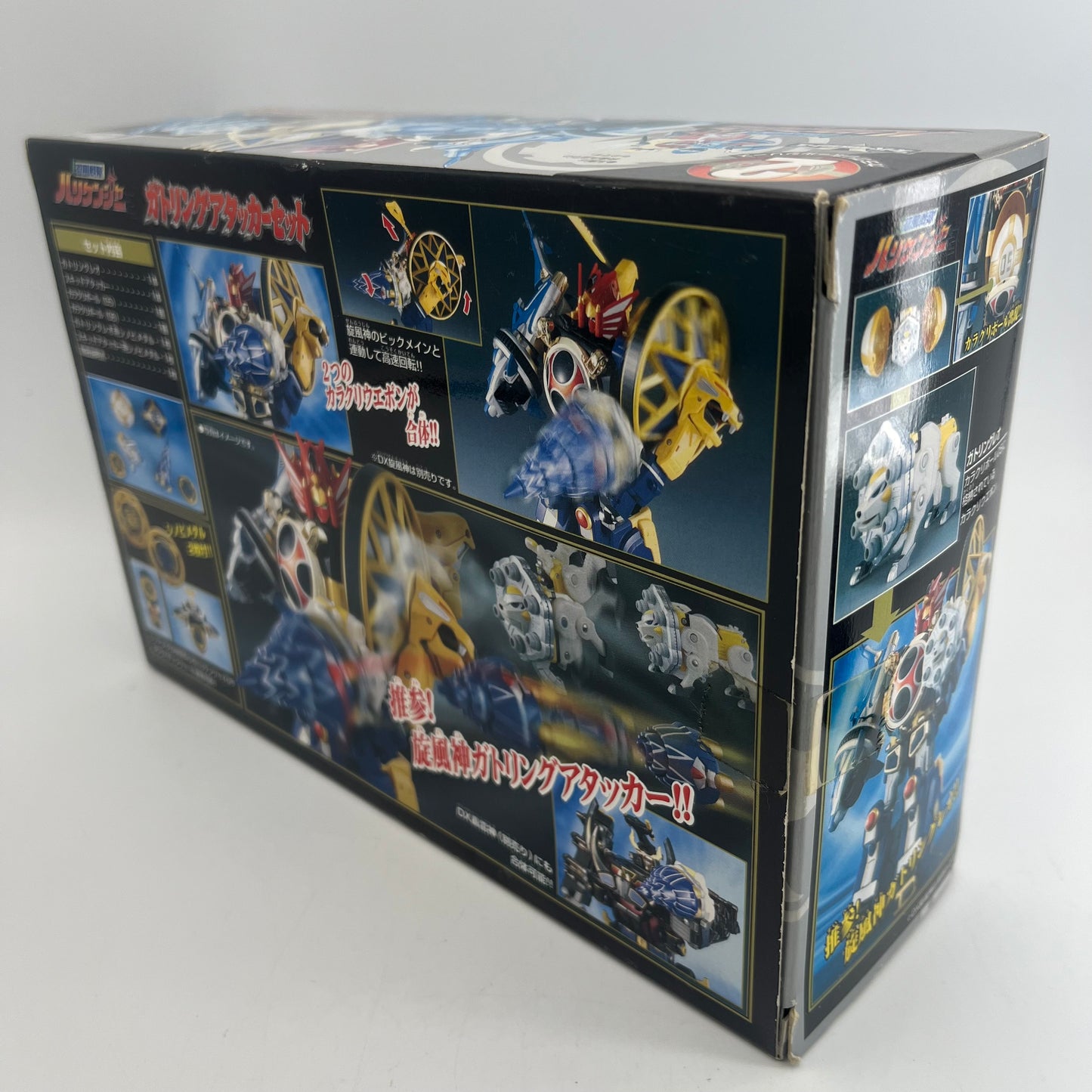 Lion Laser,Squid Drill zord with Box/Power rangers Ninja Storm
