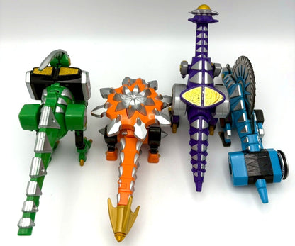 Dimetro,Parasaur,Ankylo,Cephala Zord/Power rangers Dino Thunder