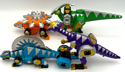 Dimetro,Parasaur,Ankylo,Cephala Zord/Power rangers Dino Thunder