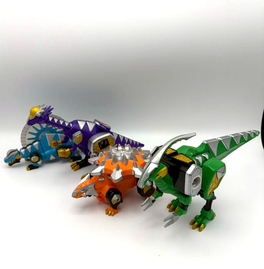 Dimetro,Parasaur,Ankylo,Cephala Zord/Power rangers Dino Thunder