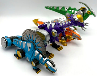 Dimetro,Parasaur,Ankylo,Cephala Zord/Power rangers Dino Thunder