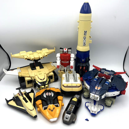 Astro Megazord,Mega Voyager,Mega Winger set/Power rangers In Space