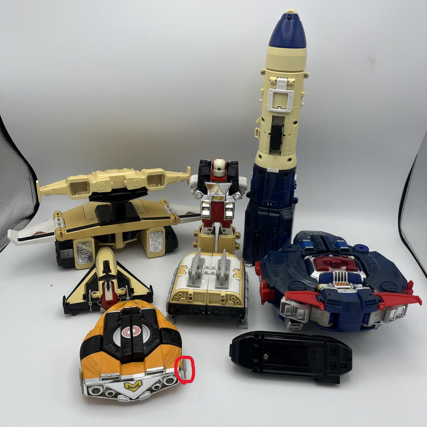 Astro Megazord,Mega Voyager,Mega Winger set/Power rangers In Space