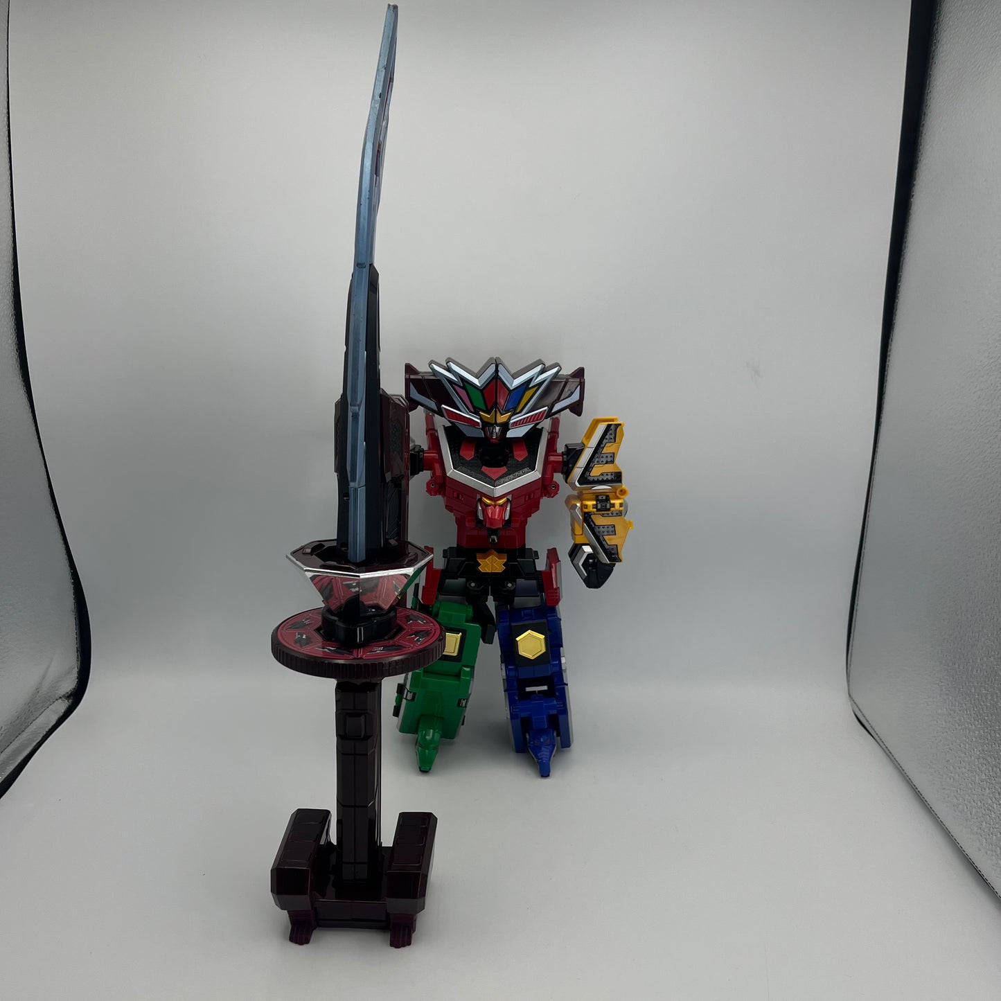Samurai Megazord,Shark Zord/Power rangers SAMURAI