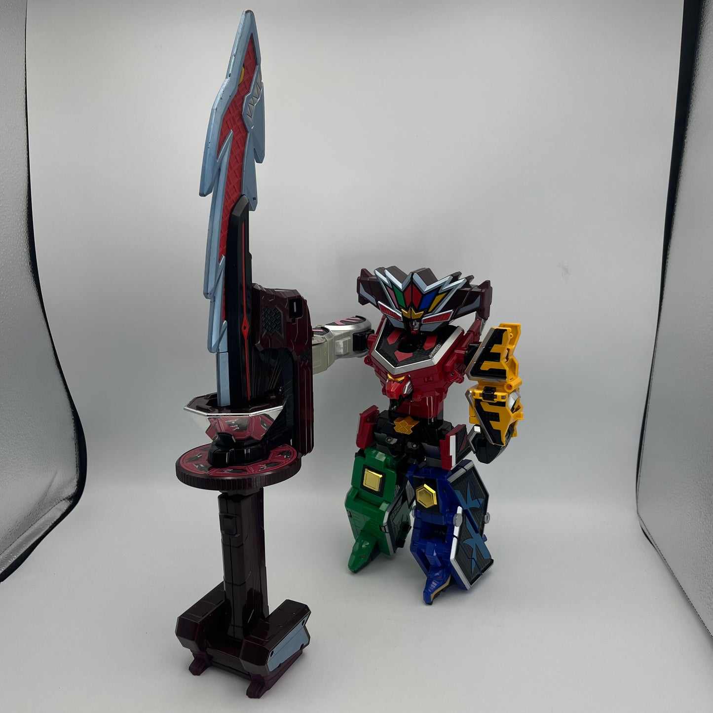 Samurai Megazord,Shark Zord/Power rangers SAMURAI