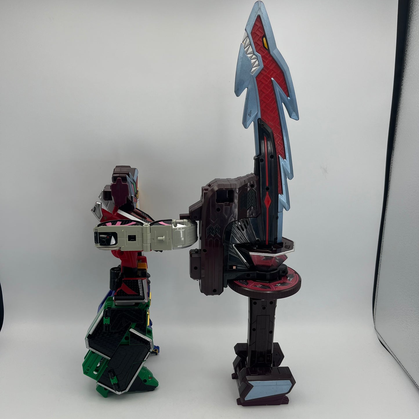Samurai Megazord,Shark Zord/Power rangers SAMURAI