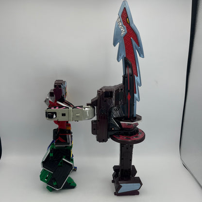 Samurai Megazord,Shark Zord/Power rangers SAMURAI