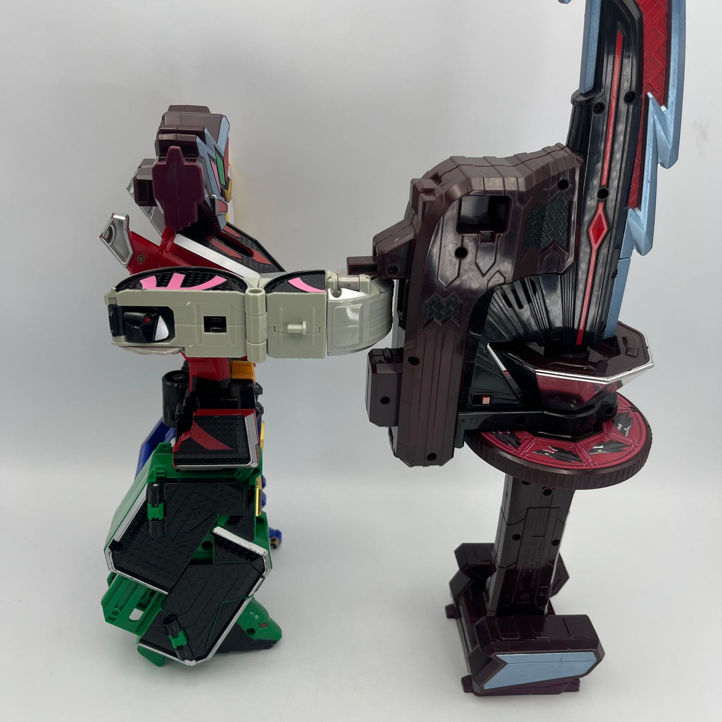 Samurai Megazord,Shark Zord/Power rangers SAMURAI