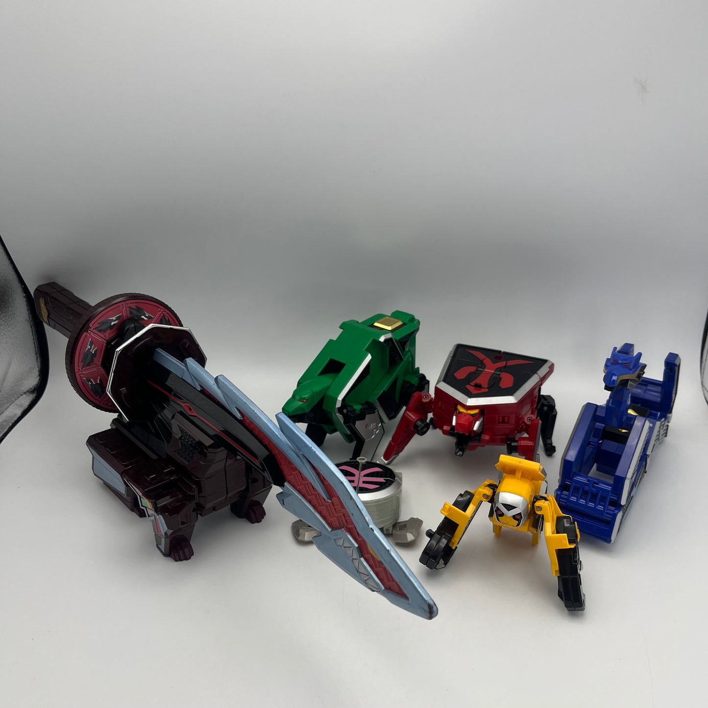 Samurai Megazord,Shark Zord/Power rangers SAMURAI