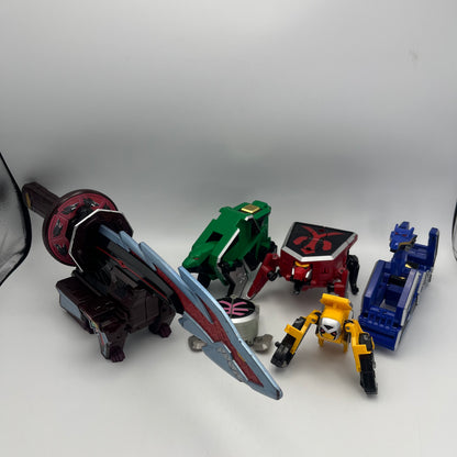 Samurai Megazord,Shark Zord/Power rangers SAMURAI