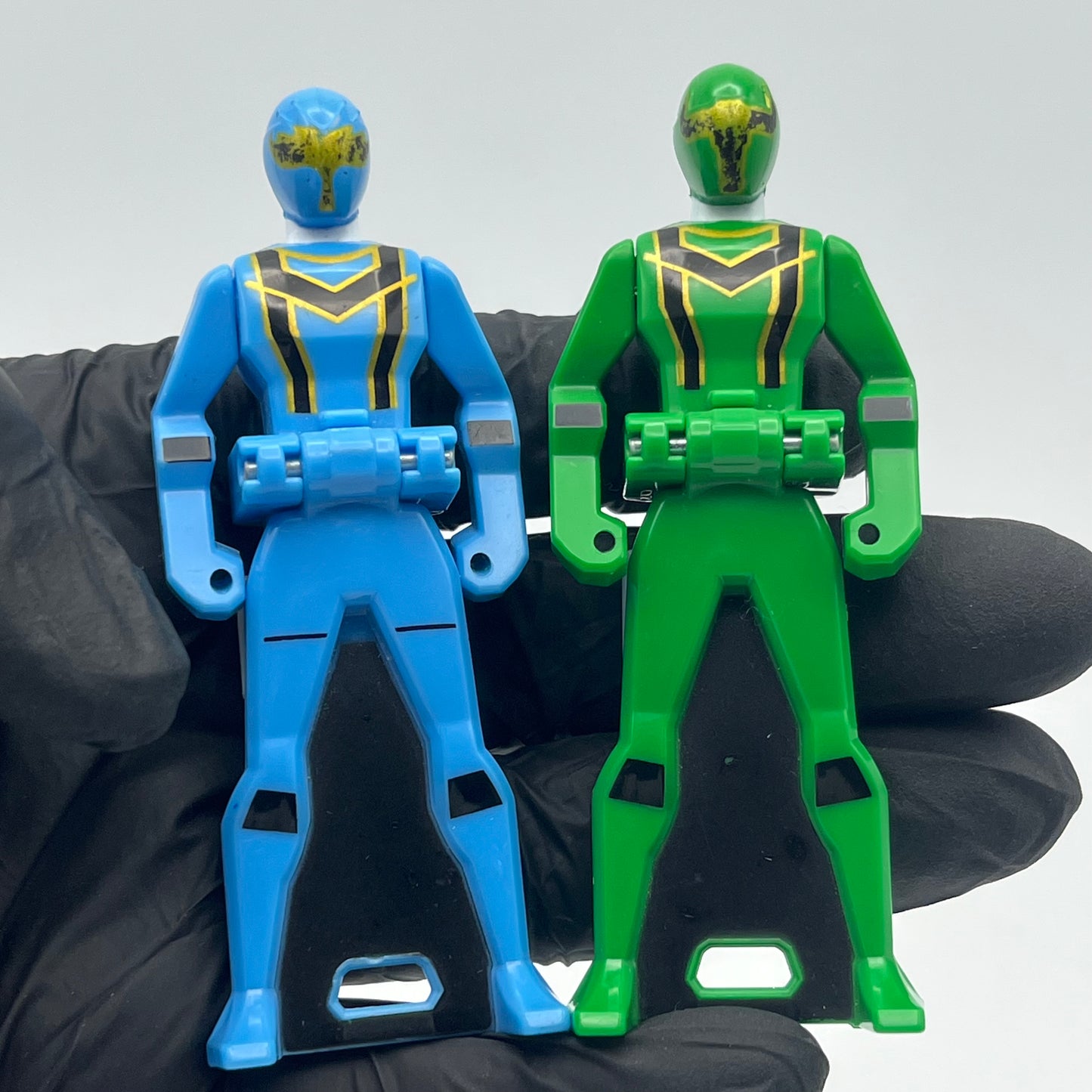 Ranger key Green,Blue ranger set/Power rangers Super Mega Force