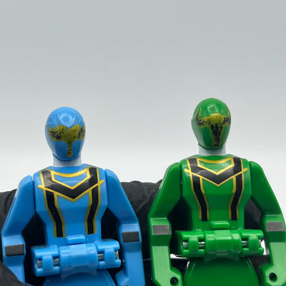 Ranger key Green,Blue ranger set/Power rangers Super Mega Force