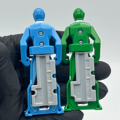 Ranger key Green,Blue ranger set/Power rangers Super Mega Force