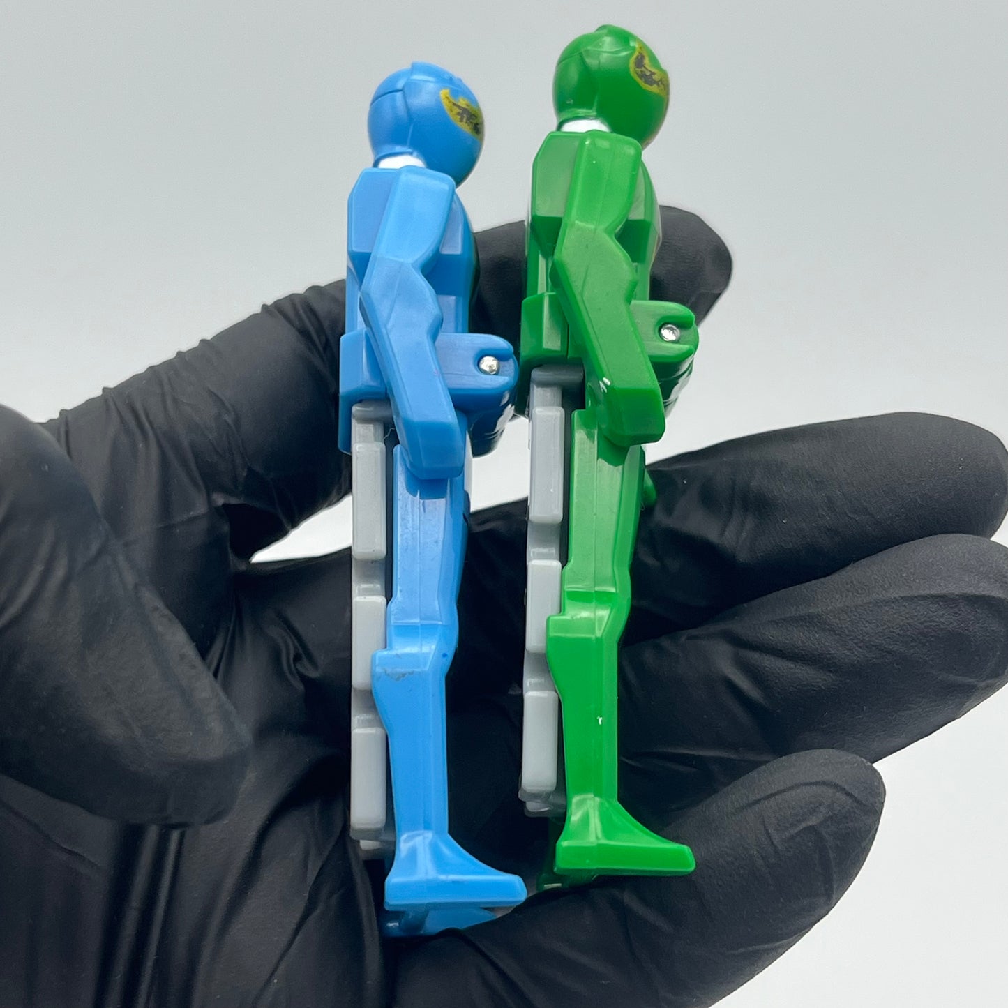 Ranger key Green,Blue ranger set/Power rangers Super Mega Force