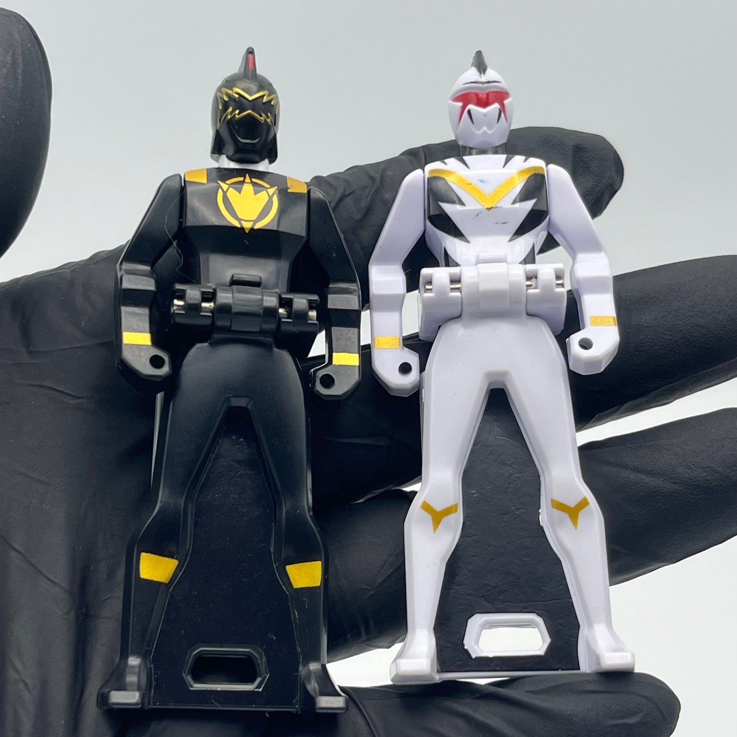 Ranger key Dino Thunder Black,White ranger set/Power rangers Super Mega Force