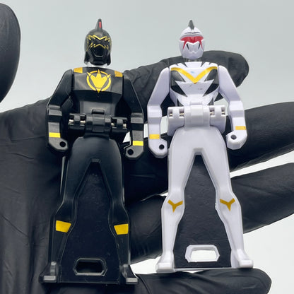 Ranger key Dino Thunder Black,White ranger set/Power rangers Super Mega Force