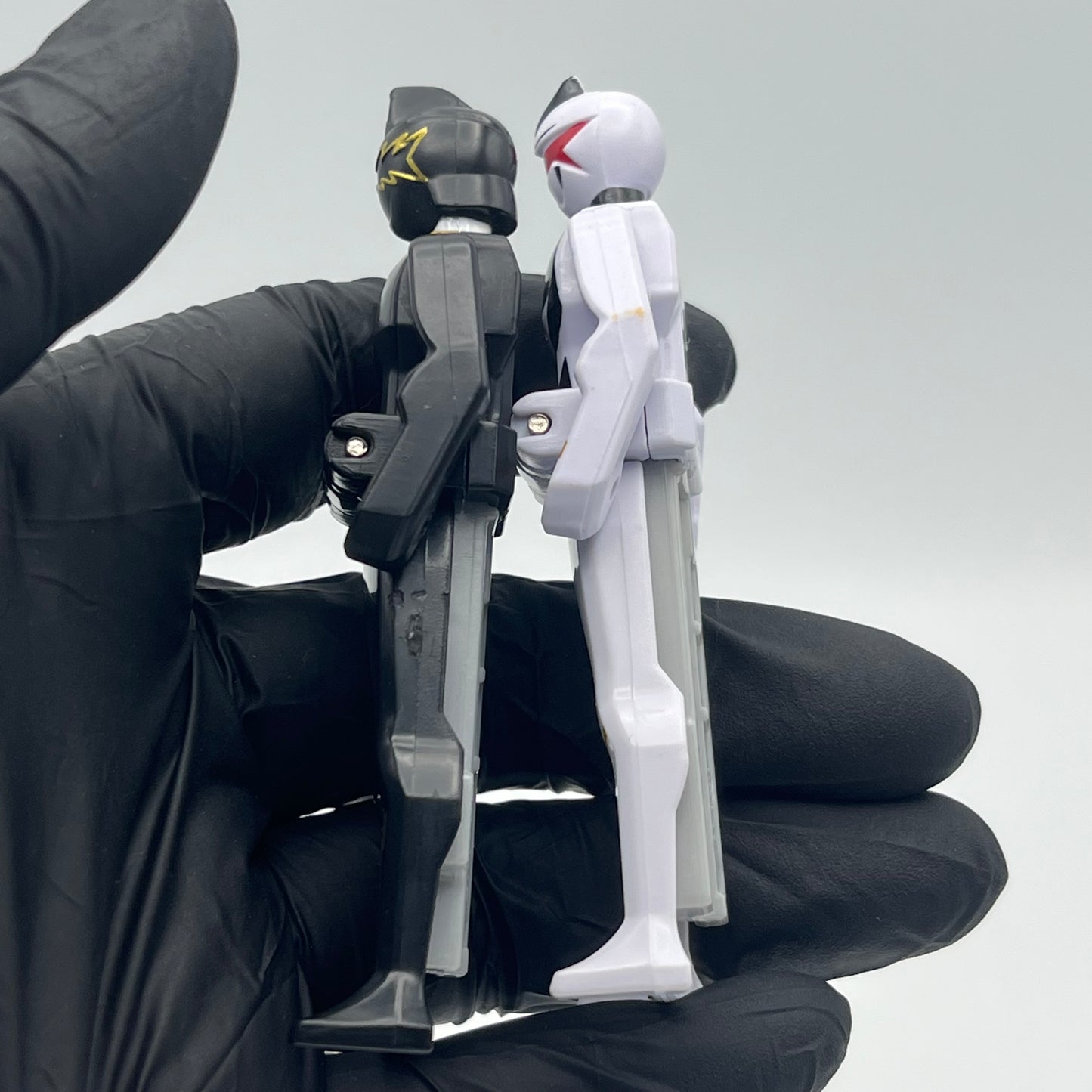 Ranger key Dino Thunder Black,White ranger set/Power rangers Super Mega Force