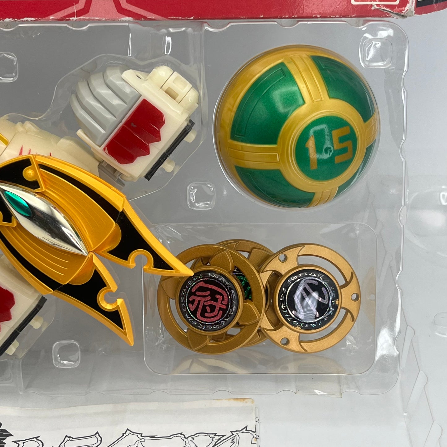Ninja Firebird zord with Box/Power rangers Ninja Storm