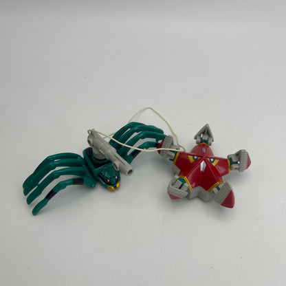 Spider Catcher,Star Blazer zord with Box/Power rangers Ninja Storm