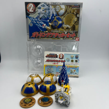 Lion Laser,Squid Drill zord with Box/Power rangers Ninja Storm