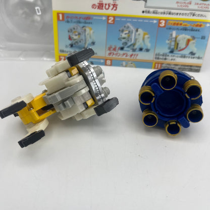Lion Laser,Squid Drill zord with Box/Power rangers Ninja Storm