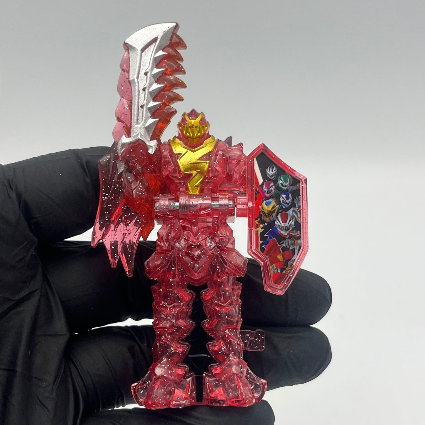 Ryusoul Key Clear Red Ryusoul Terebi-kun Limited B084/Power rangers Dino Fury