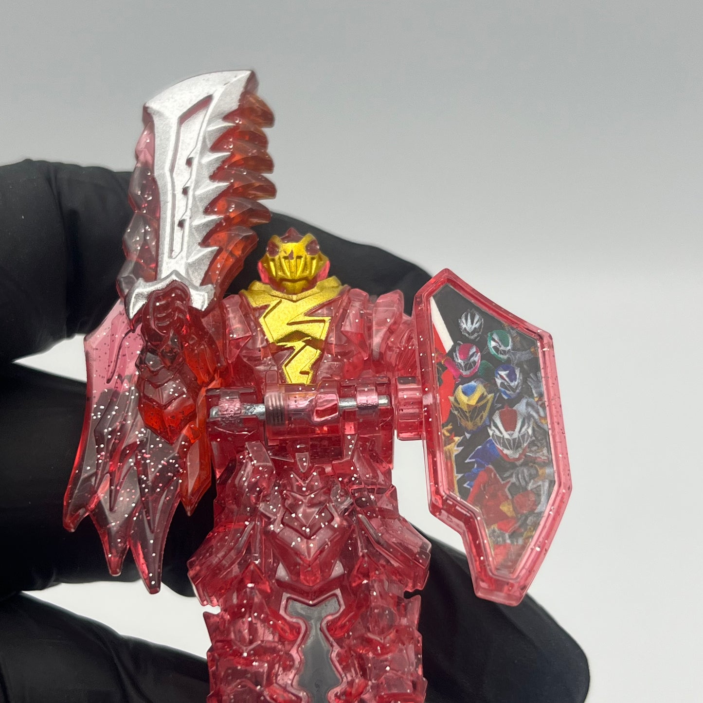 Ryusoul Key Clear Red Ryusoul Terebi-kun Limited B084/Power rangers Dino Fury