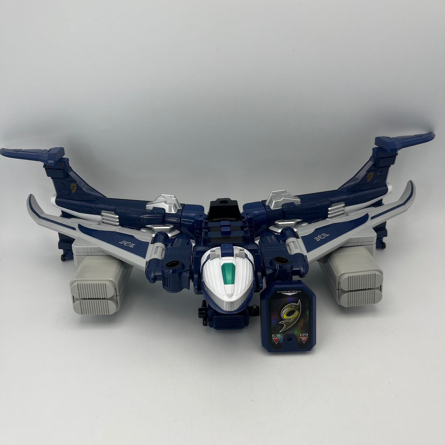 Whale Jumbo Plane zord with Box/Power rangers RPM