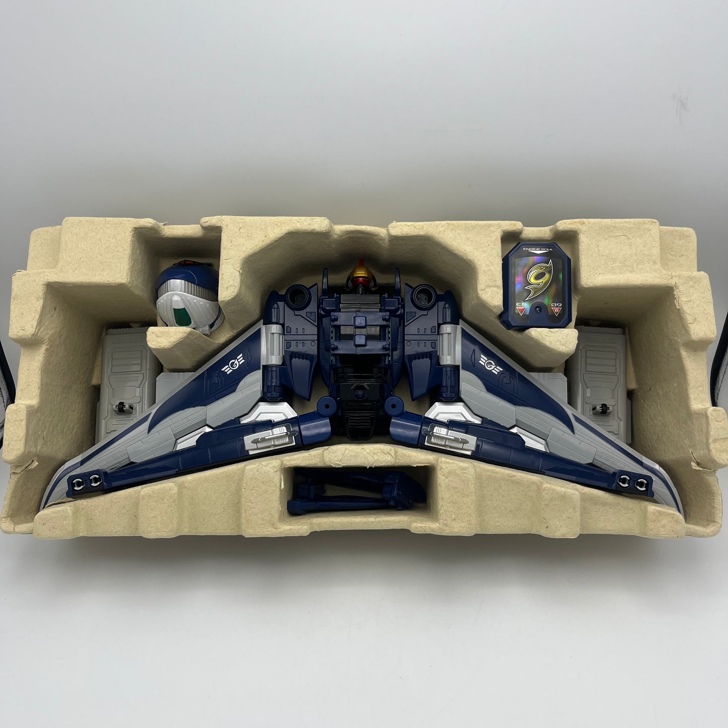 Whale Jumbo Plane zord with Box/Power rangers RPM