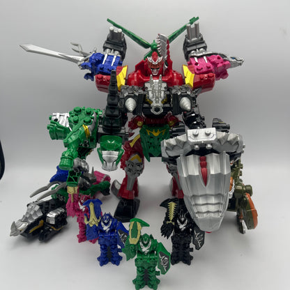 Dino Fury Megazord,Pachygaroo Zord,Key set/Power rangers Dino Fury