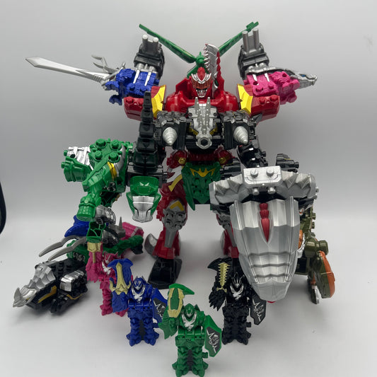 Dino Fury Megazord,Pachygaroo Zord,Key set/Power rangers Dino Fury