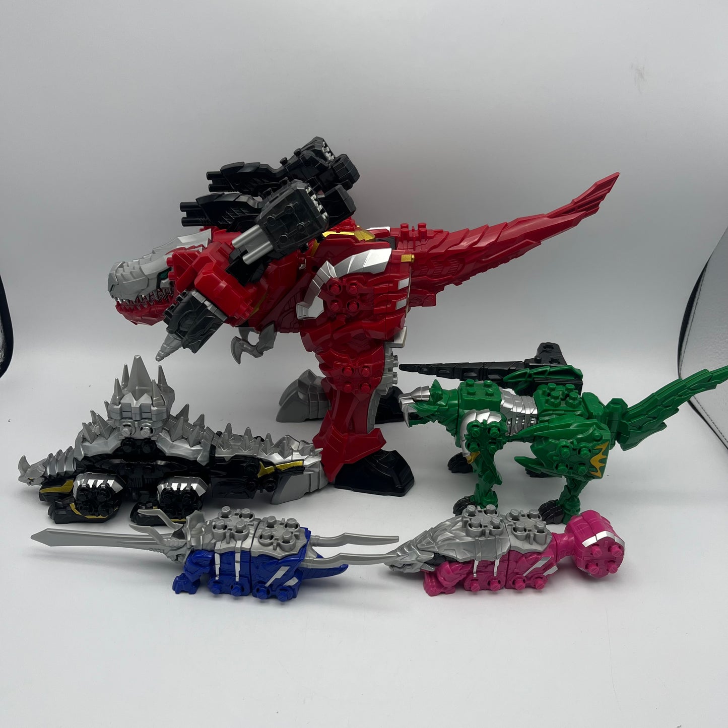 Dino Fury Megazord,Pachygaroo Zord,Key set/Power rangers Dino Fury