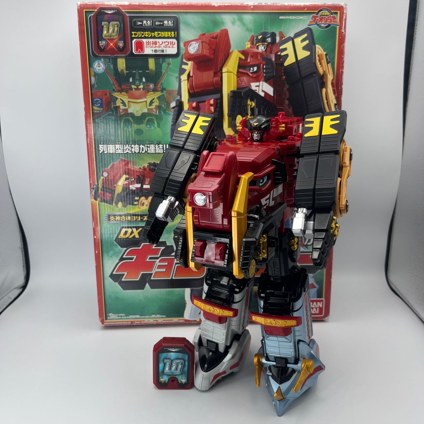 PaleoMax Megazord with Box/Power rangers RPM