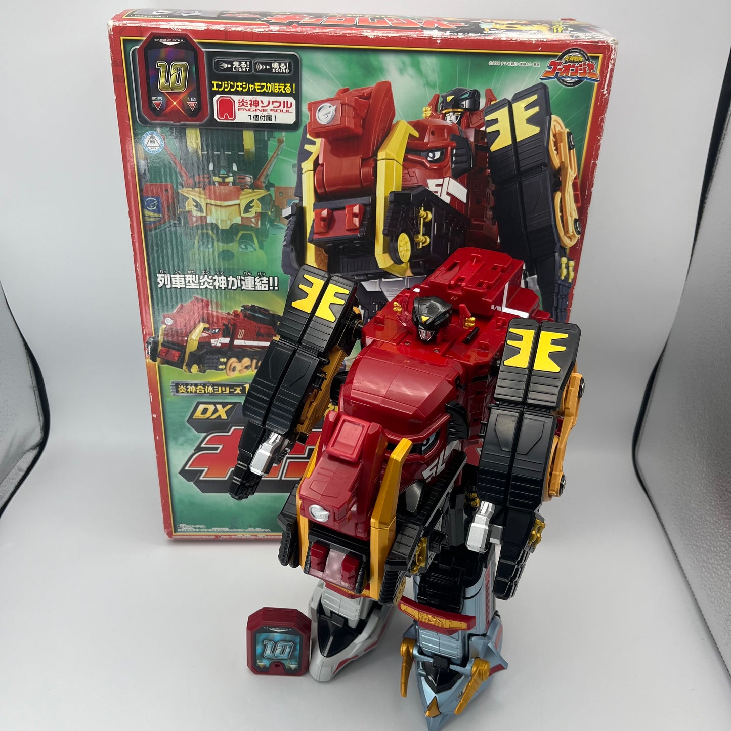 PaleoMax Megazord with Box/Power rangers RPM