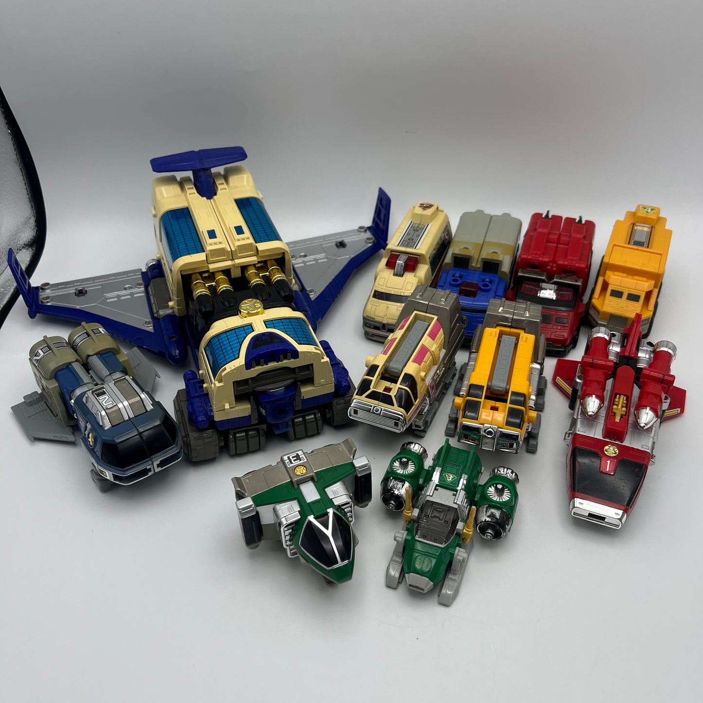 【Clearance】Lightspeed Megazord,Max Solarzord,Omega Megazord set/Power rangers Lightspeed Rescue