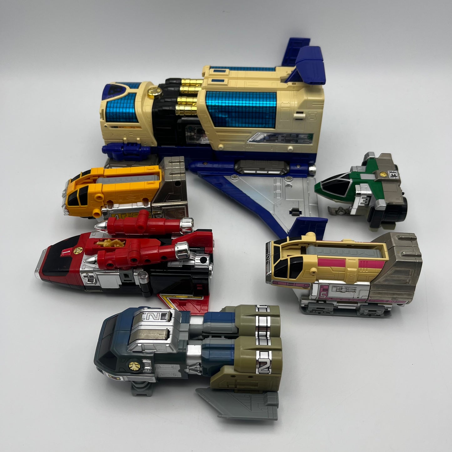 【Clearance】Lightspeed Megazord,Max Solarzord,Omega Megazord set/Power rangers Lightspeed Rescue