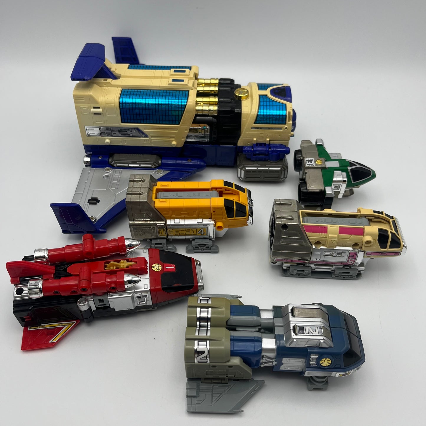 【Clearance】Lightspeed Megazord,Max Solarzord,Omega Megazord set/Power rangers Lightspeed Rescue