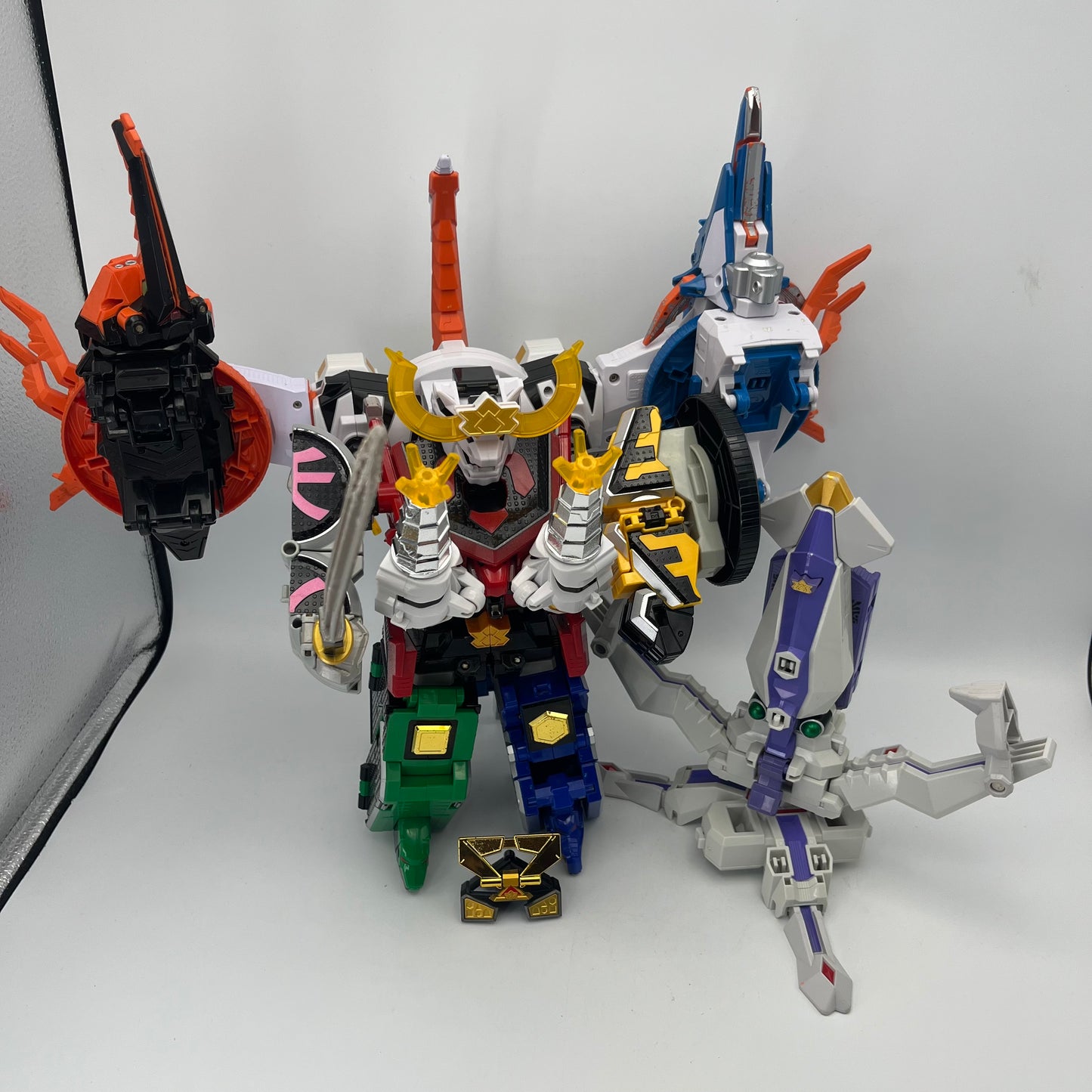 Samurai Megazord,Samurai Battle Cannon/Power rangers Samurai