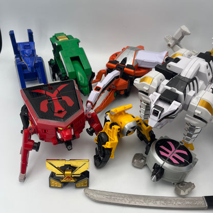 Samurai Megazord,Samurai Battle Cannon/Power rangers Samurai