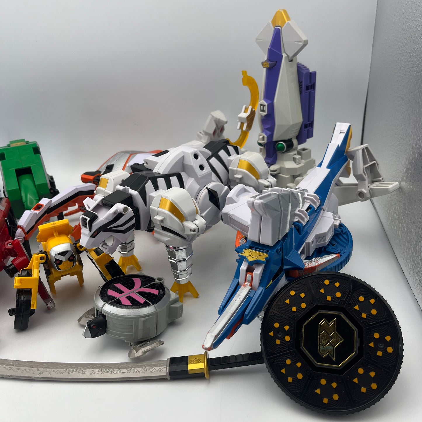 Samurai Megazord,Samurai Battle Cannon/Power rangers Samurai