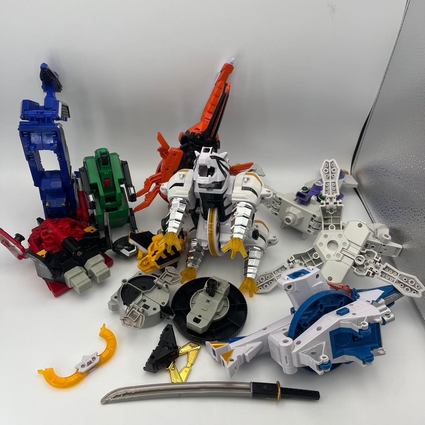 Samurai Megazord,Samurai Battle Cannon/Power rangers Samurai