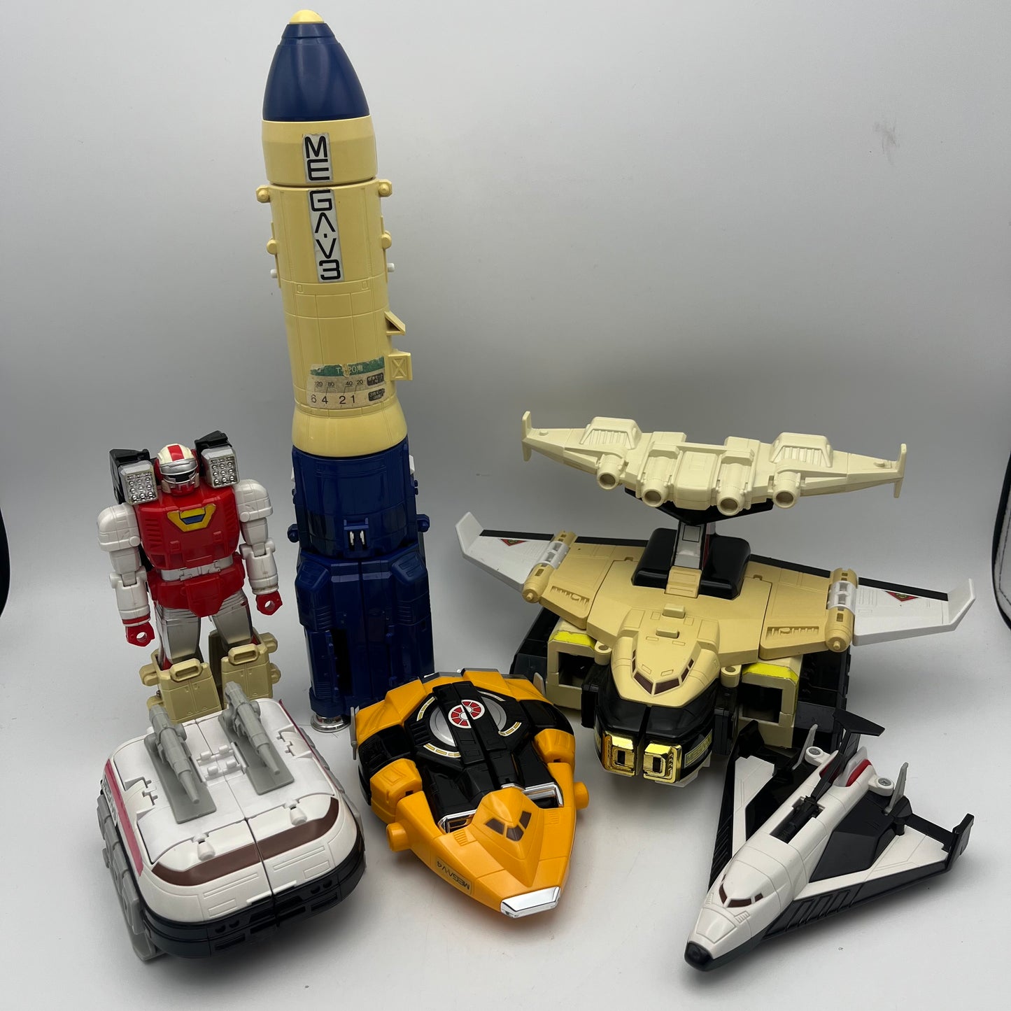Mega Voyager,Mega Winger set/Power rangers In Space