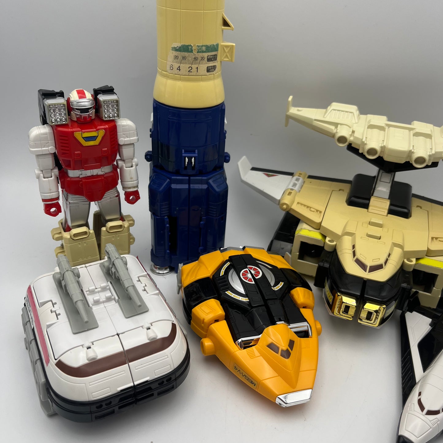 Mega Voyager,Mega Winger set/Power rangers In Space
