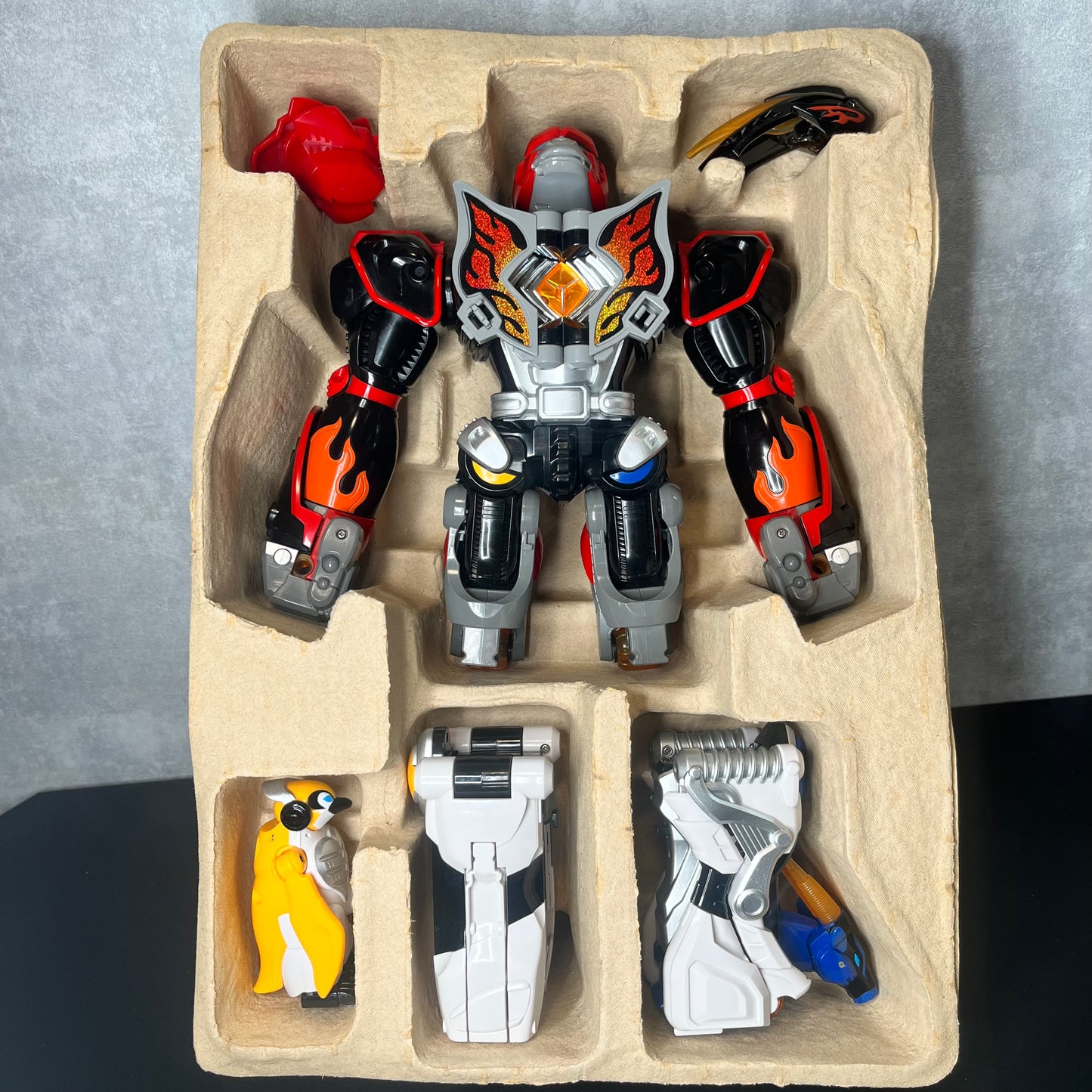 Jungle Master Megazord w/Box /Power Rangers Jungle Fury-DX Geki Fire/Juken Sentai Gekiranger