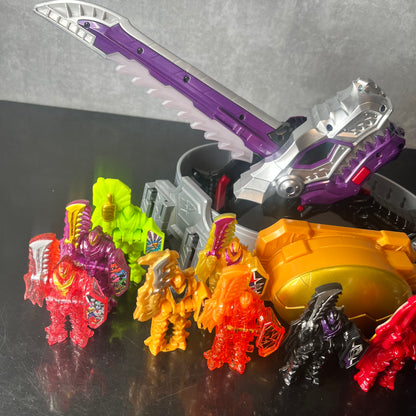Void Saber,Buckle,Ryusoul Key set/Power rangersDino Fury