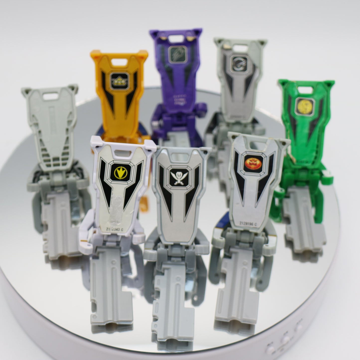 Legendary Silver Morpher Ranger key set/Power rangers Super Mega Force