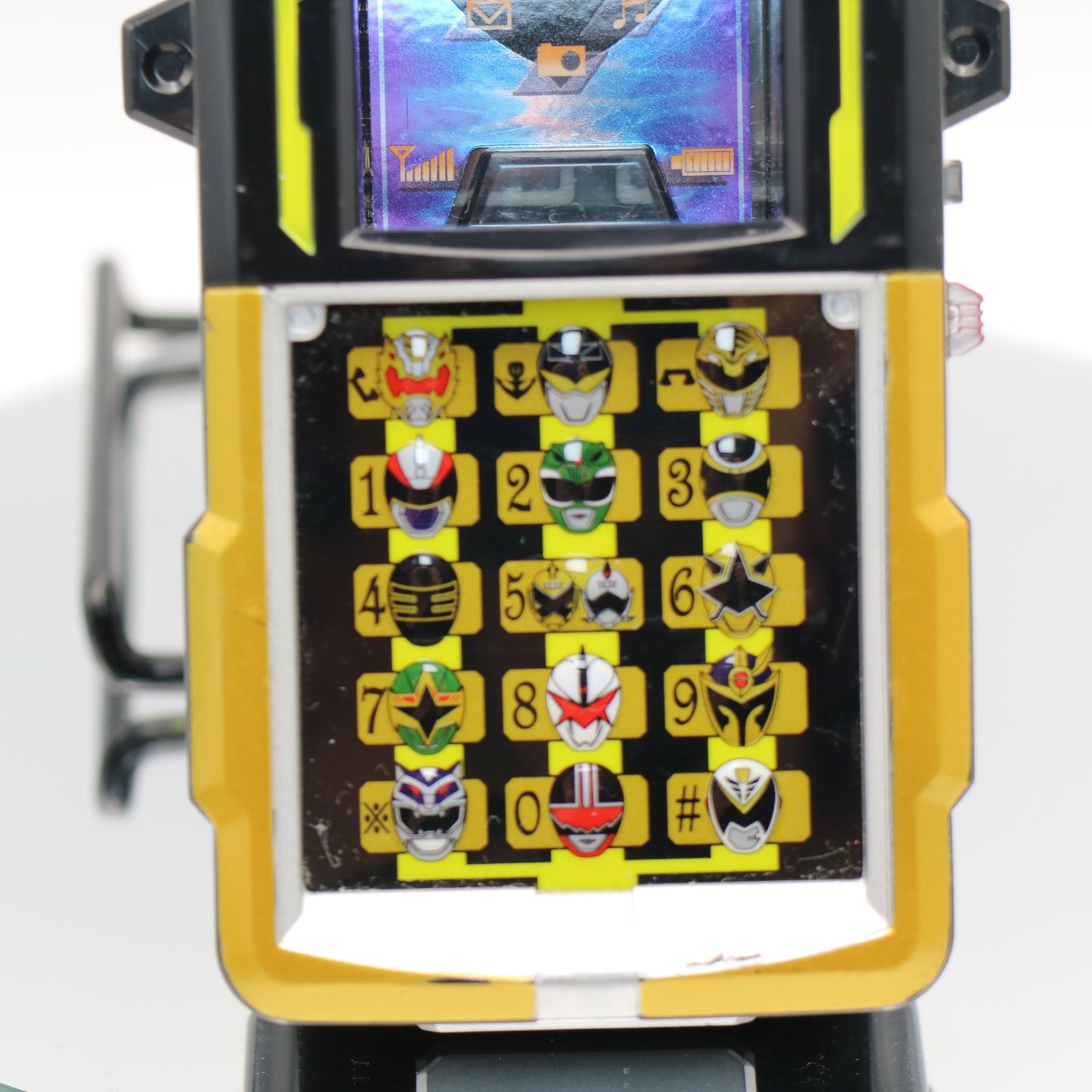 Legendary Silver Morpher Ranger key set/Power rangers Super Mega Force