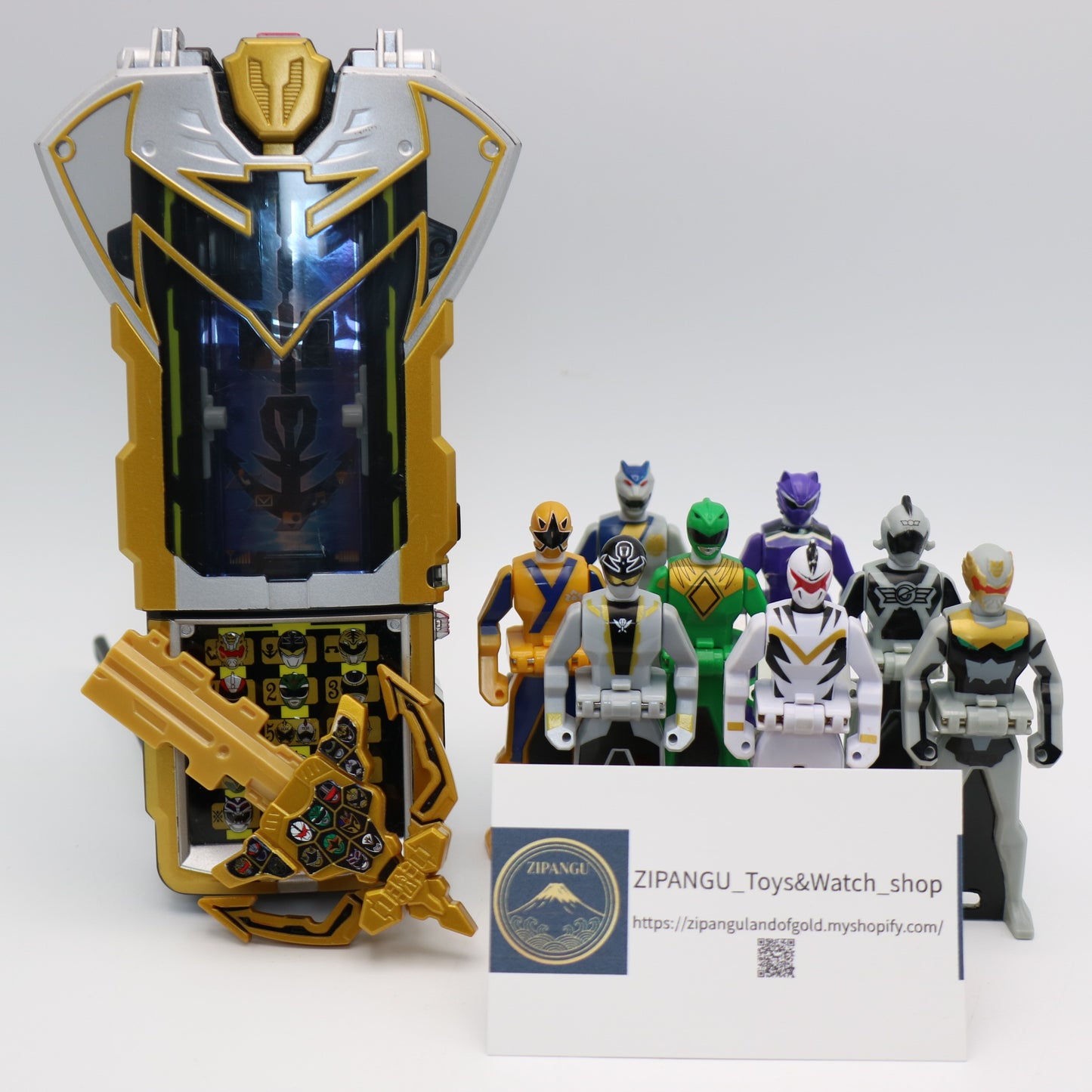 Legendary Silver Morpher Ranger key set/Power rangers Super Mega Force
