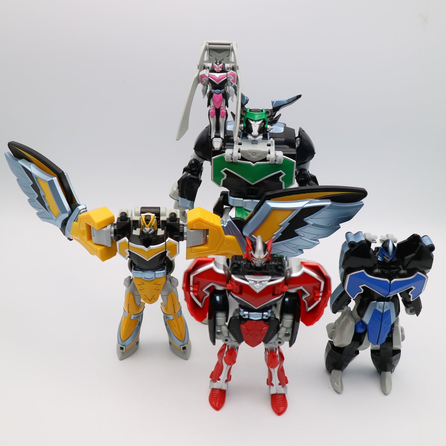 Titan Megazord Complete Set/Power Rangers Mystic Force - Magiking/Magiranger