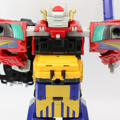 High Octane Megazord,Road-Attack Zord set/Power rangers RPM-EngineOh G3,Goroder GT set/Engine Sentai Go-Onger
